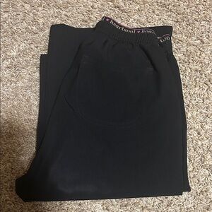 HeartSoul Black Scrub Pant